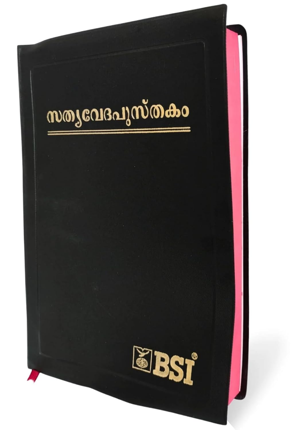 MALAYALAM  HOLY BIBLE NEW - (RED EDGES) New Font CONTAINING OLD AND NEW TESTAMENT