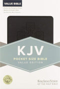 KJV Pocket Bible, Value Edition, Black Flexi bound