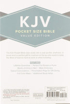 KJV Pocket Bible, Value Edition, Black Flexi bound
