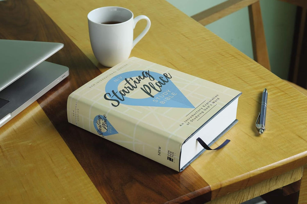 Niv, Starting Place Study Bible, Hardcover, Comfort Print Hardcover