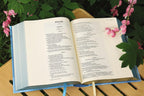 Niv, Artisan Collection Bible, Cloth Over Board, Blue, Art Gilded Edges, Red Letter Edition, Comfort Print: New International Version, Artisan ... Edges, Red Letter Edition, Comfort Print Hardcover