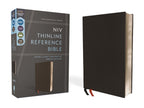 Holy Bible: New International Version, Black, Premium Leather Calfskin, Red Letter Edition Leather Bound