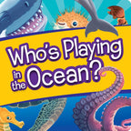 Who's Playing in the Ocean?: Interactive Lift-the-flap - kids1