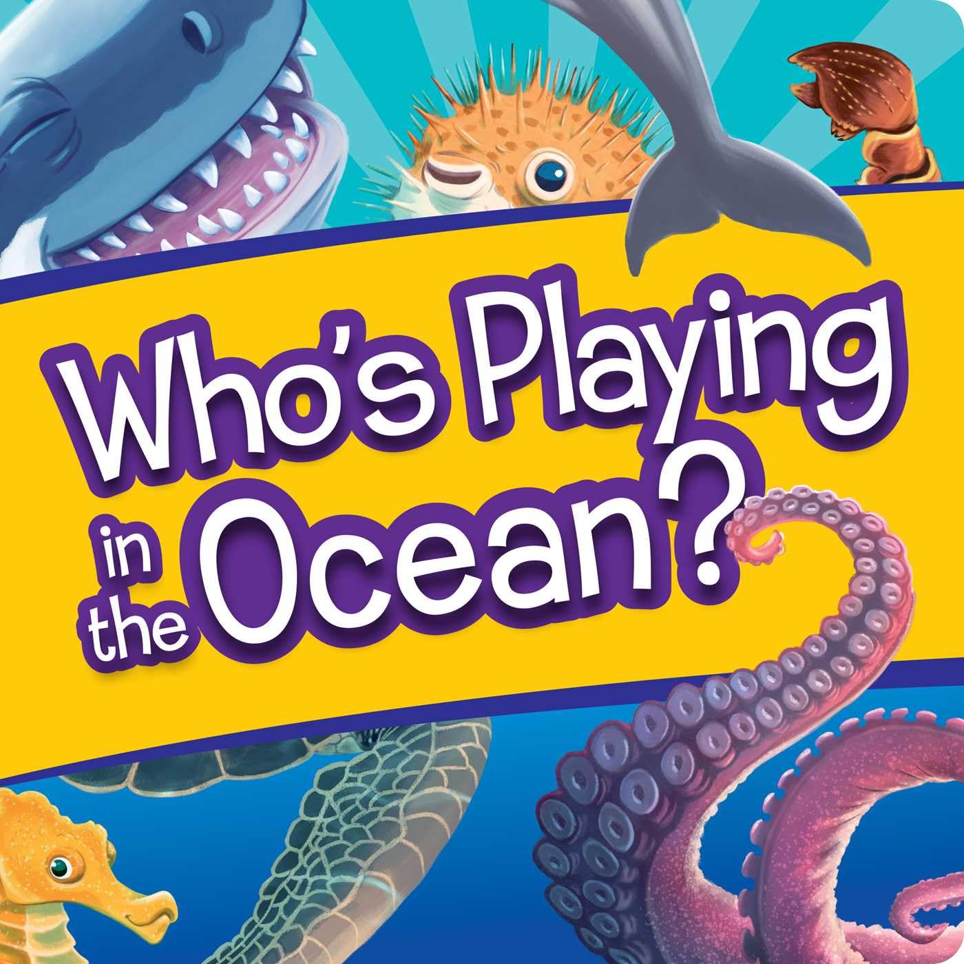 Who's Playing in the Ocean?: Interactive Lift-the-flap - kids1
