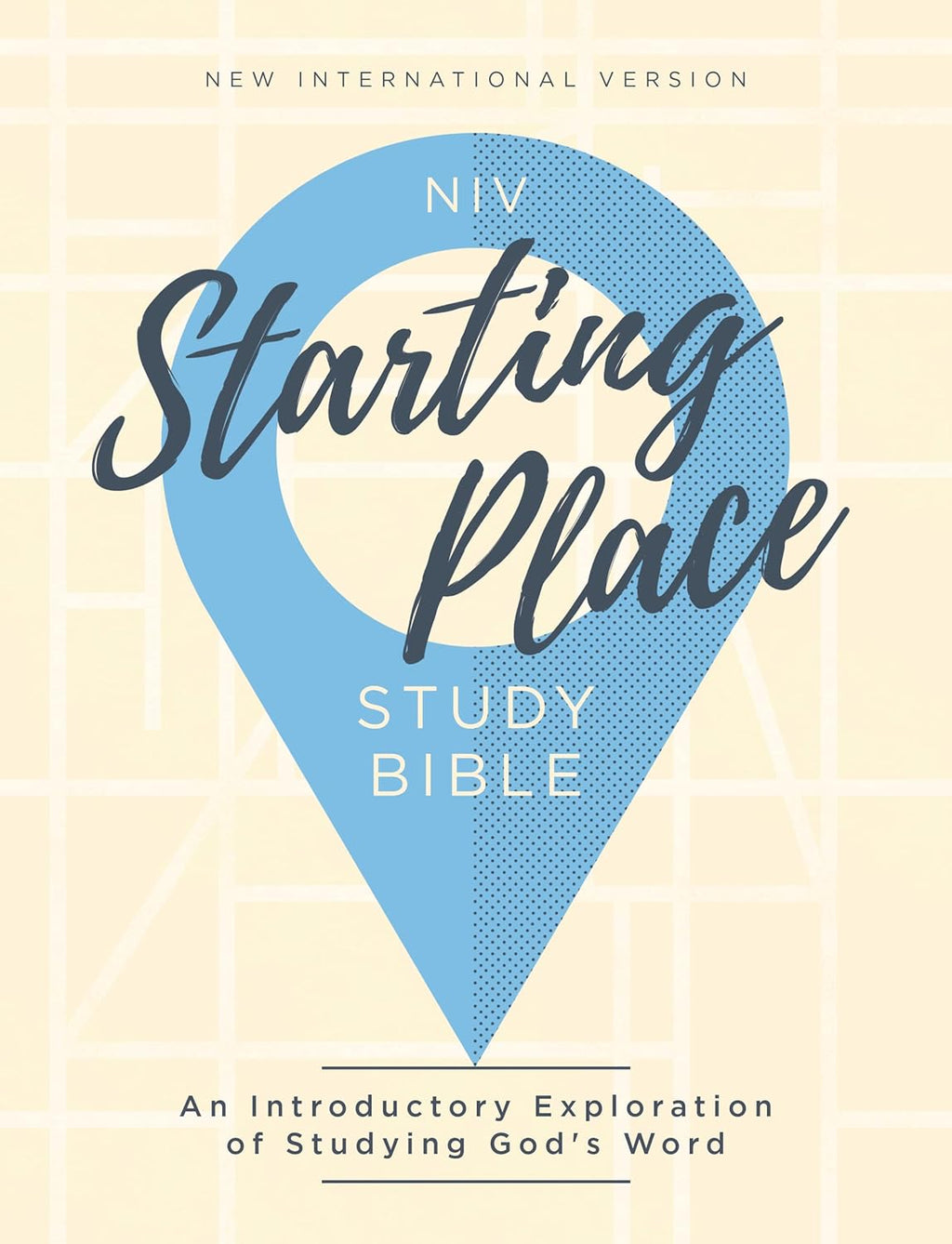 Niv, Starting Place Study Bible, Hardcover, Comfort Print Hardcover