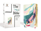 JESUS BIBLE NIV EDITION: New International Version, Multi-Color / Teal, Leather soft, Study, Comfort Print Imitation