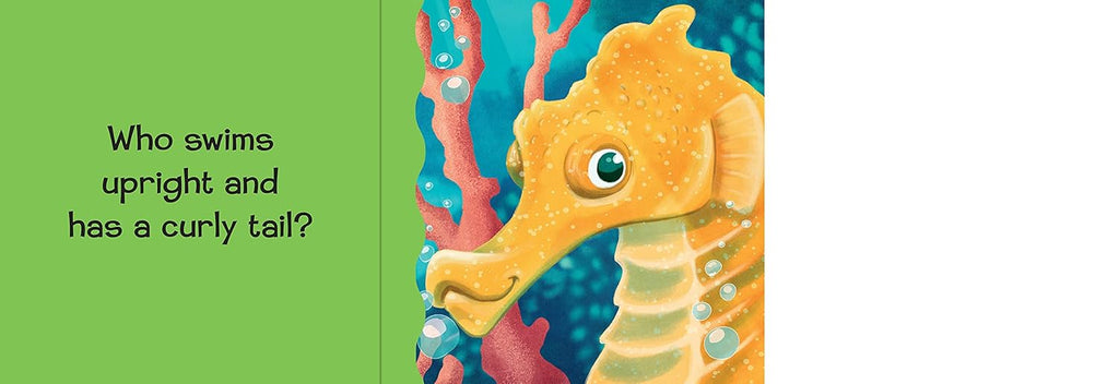 Who's Playing in the Ocean?: Interactive Lift-the-flap - kids1