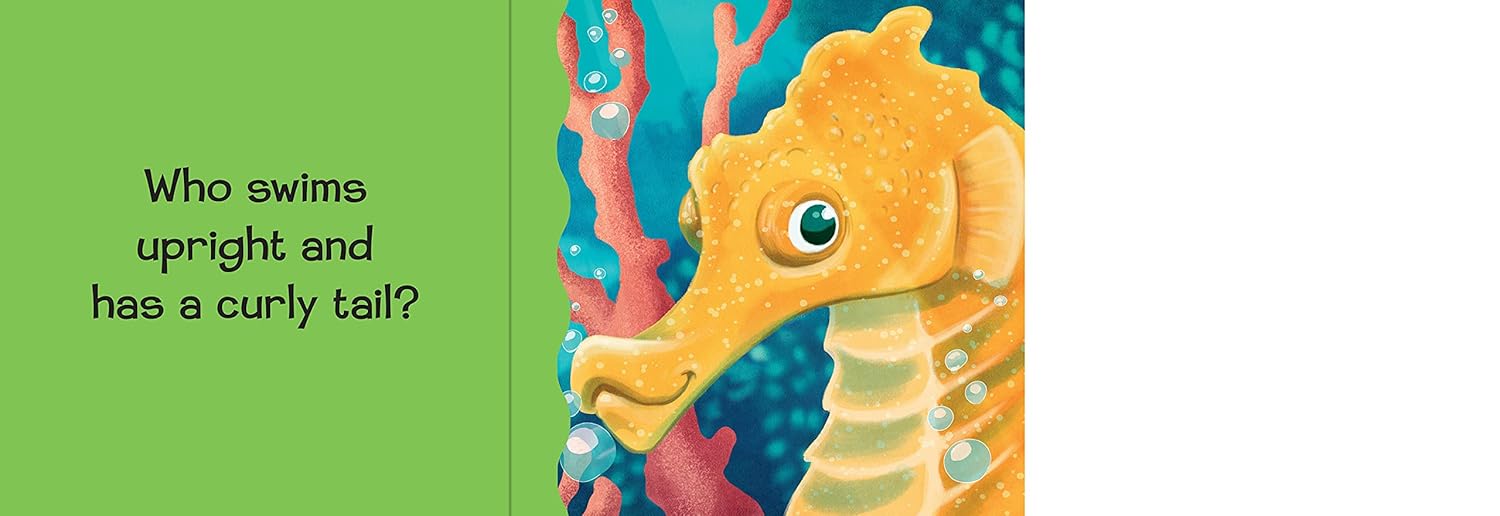 Who's Playing in the Ocean?: Interactive Lift-the-flap - kids1