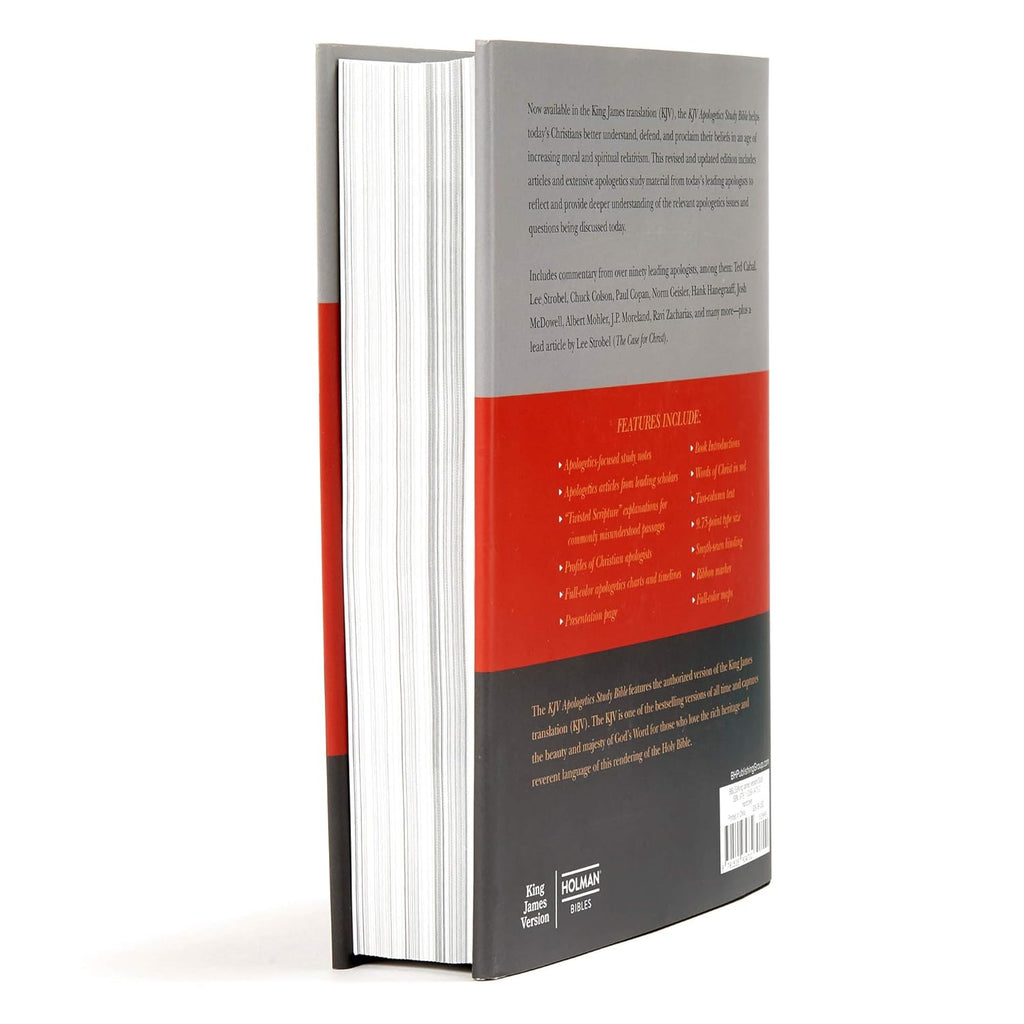 The Apologetics Study Bible: King James Version Hardcover
