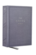 The NET, Abide Bible, Cloth over Board, Blue, Comfort Print: Holy Bible Hardcover