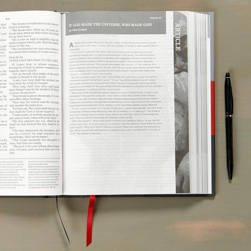 The Apologetics Study Bible: King James Version Hardcover