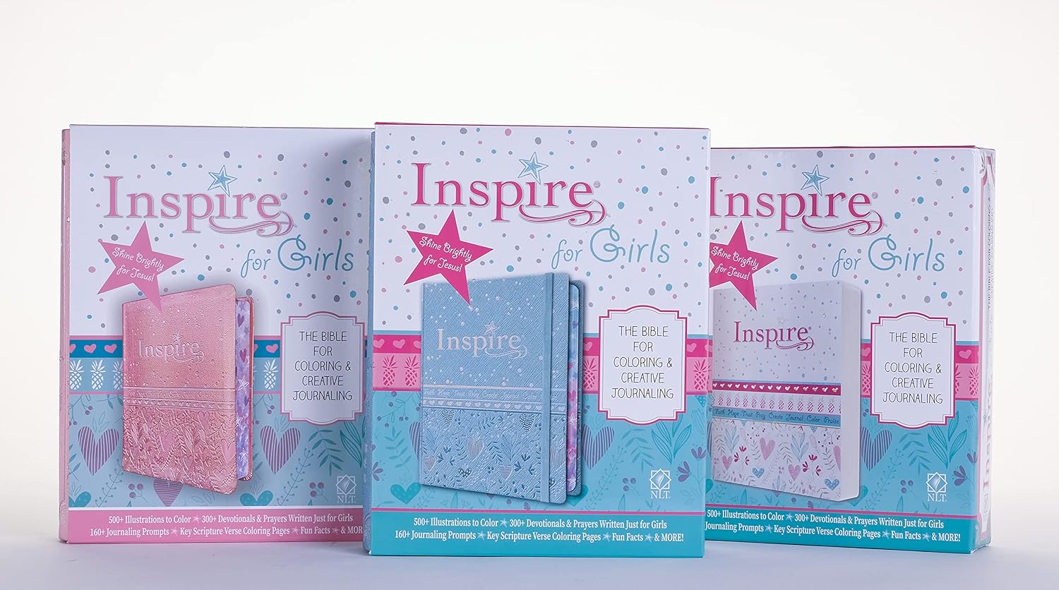 Inspire Bible for girls Paperback - slight cover damage