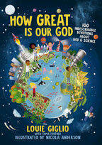 How Great Is Our God: 100 Indescribable Devotions About God and Science      Hardcover - (small Dent)  New - Not Used