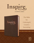 Inspire Catholic Bible NLT (Leatherlike, Dark Brown) Imitation Leather