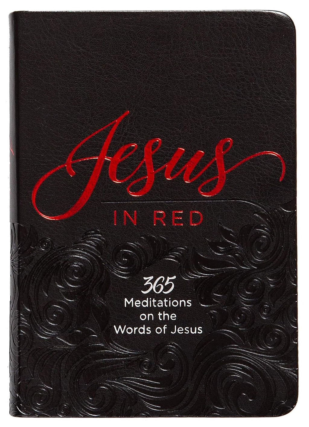 Jesus in Red Imitation Leather