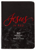 Jesus in Red Imitation Leather