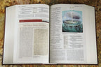NRSV, Cultural Backgrounds Study Bible, Hardcover, Comfort Print Hardcover - some papers missing