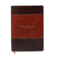 KJV, The King James Study Bible, Leather soft, Brown, Red Letter, Full-Color Edition: Holy Bible, King James Version Imitation Leather
