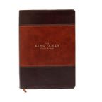 KJV, The King James Study Bible, Leather soft, Brown, Red Letter, Full-Color Edition: Holy Bible, King James Version Imitation Leather