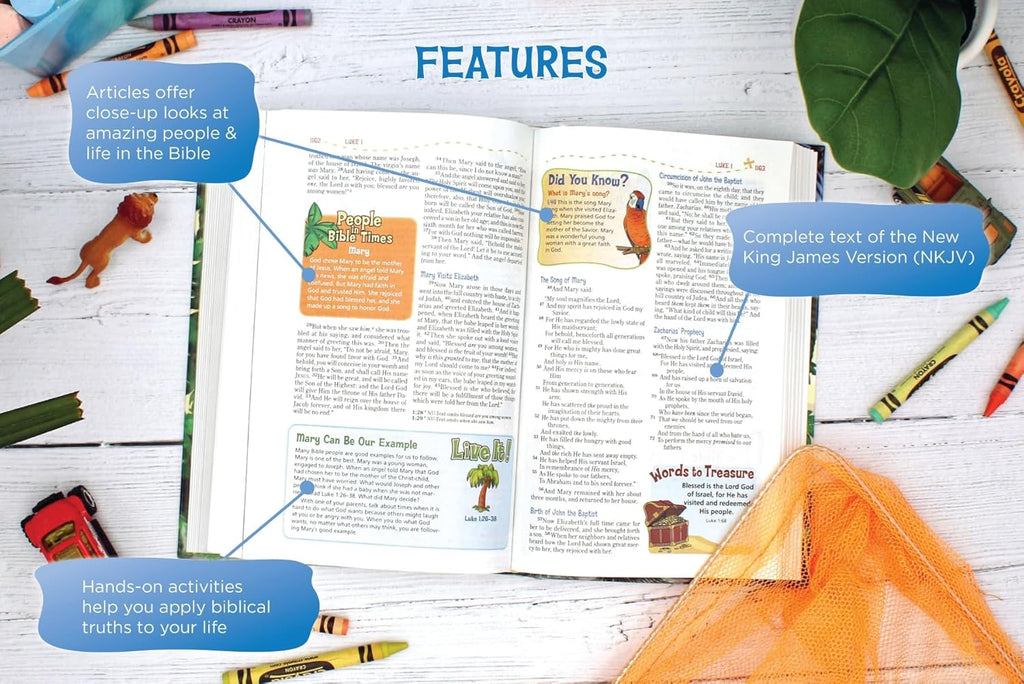 NKJV, Adventure Bible, Hardcover, Full Color, Magnetic Closure: Discover How to Move On, Make Peace with Painful Memories, and Create a Life That's Beautiful Again Hardcover