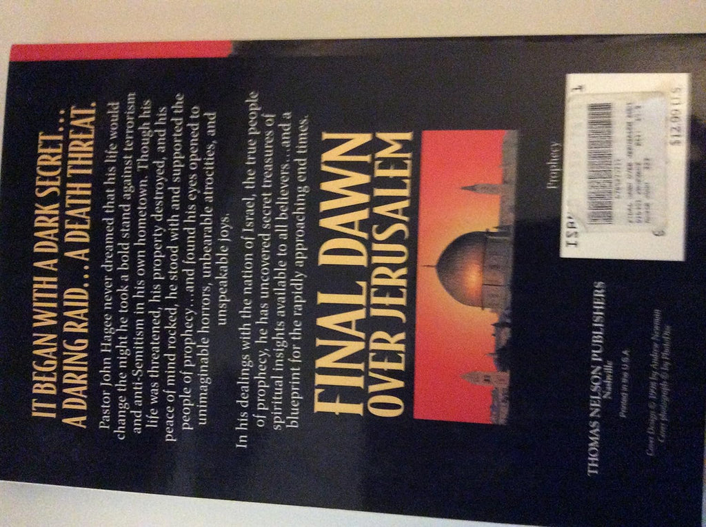 Final Dawn Over Jerusalem Paperback