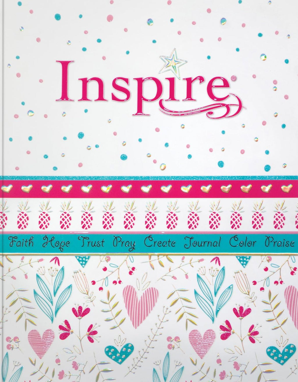 Inspire Bible for girls Paperback - slight cover damage