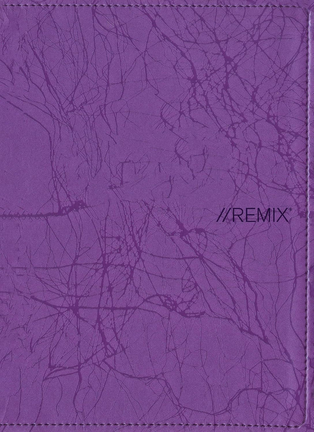 Message//Remix, The: The Bible in Contemporary Language: Purple Swirl Leather-Look Imitation Leather