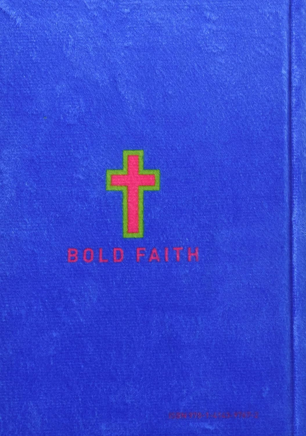 NLT Girls Slimline Bible Neon Love Imitation