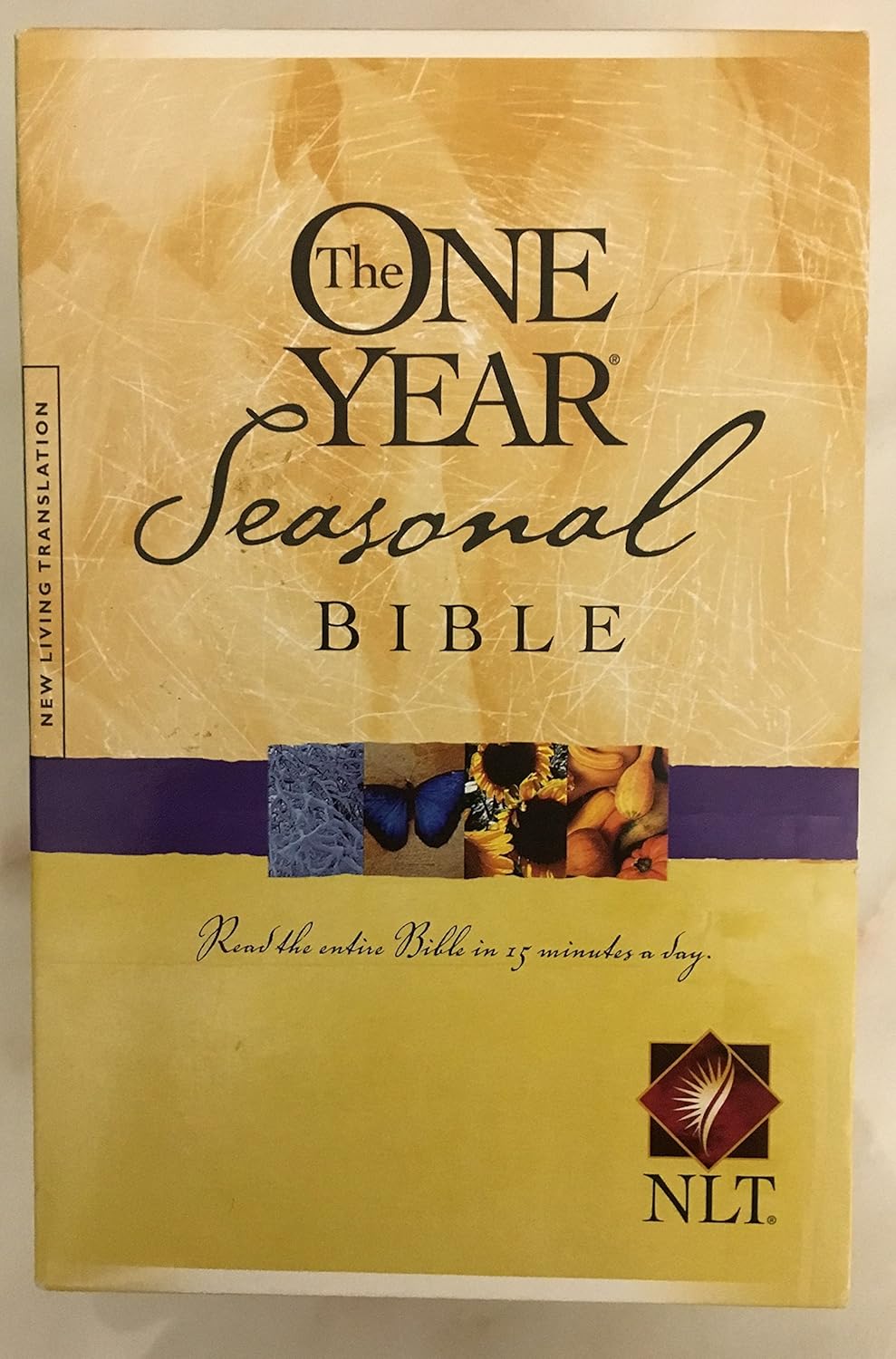 One Year Seasonal Bible: New Living Translation: Read the Entire Bible in 15 Minutes a Day Paperback